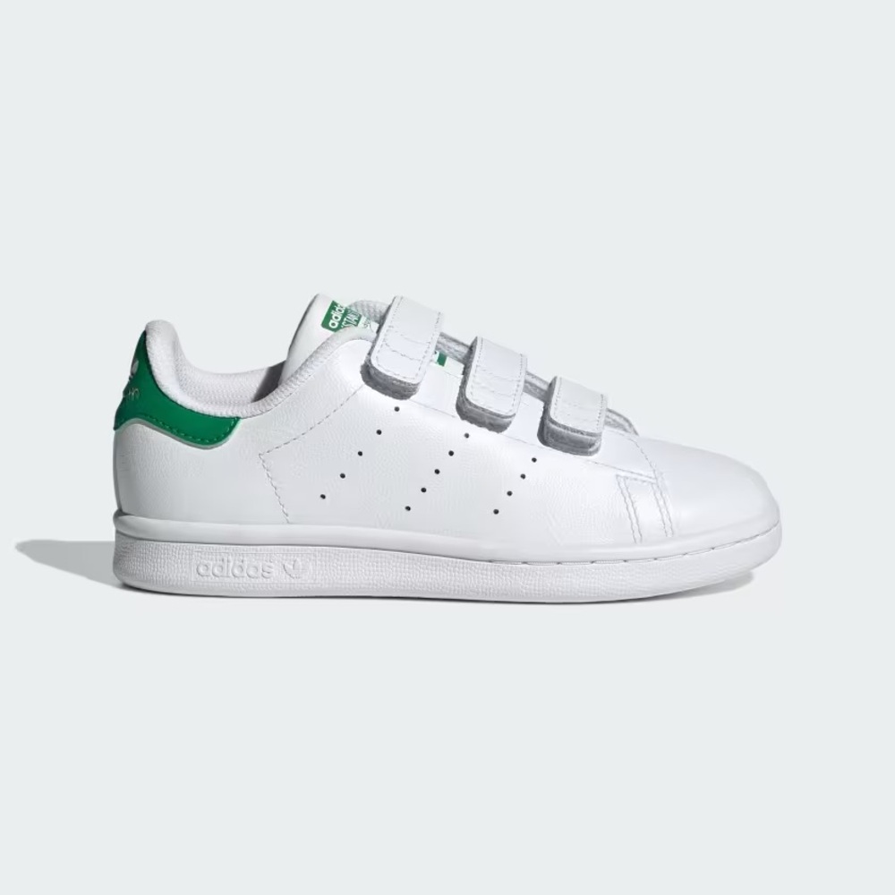 New Adidas Stan Smith Comfort Closure Kids Sneakers Sz 12K